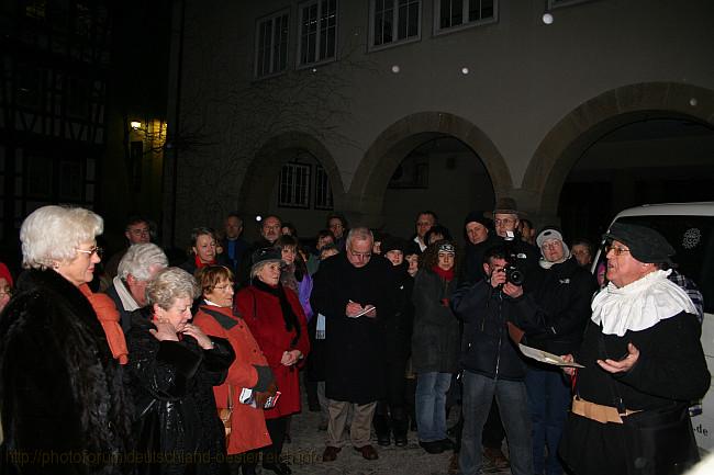 BÖBLINGEN > Nachtwächterführung - Nachtwächter am Rathaus