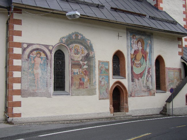 MAUTHEN > Sankt Markus > Wandmalereien