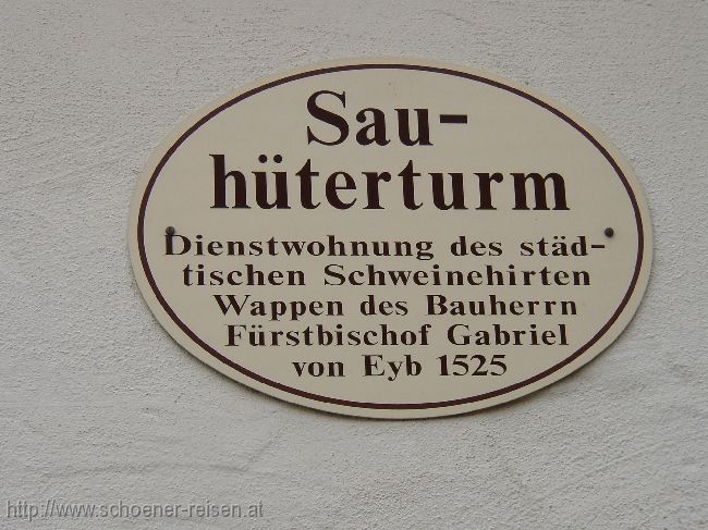 BEILNGRIES > Altstadt > Sauhüterturm > Info