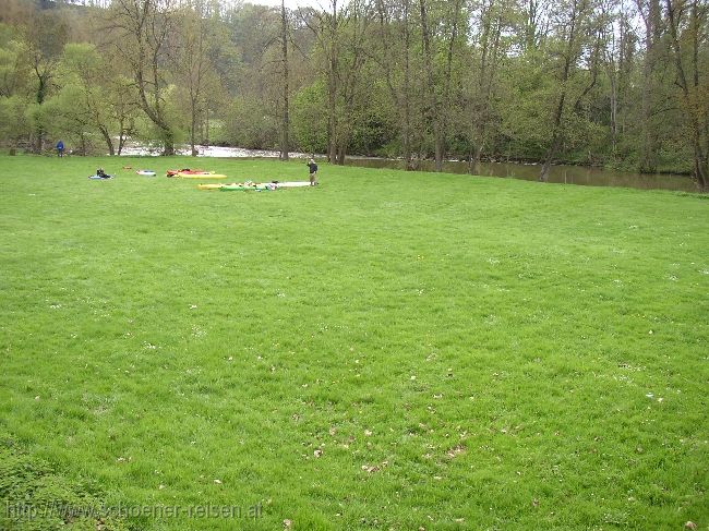 JAGSTTAL  > Anlegestelle bei Kloster Schöntal