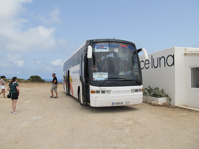 LA MOLA > Parkplatz am Leuchtturm Far de la Mola