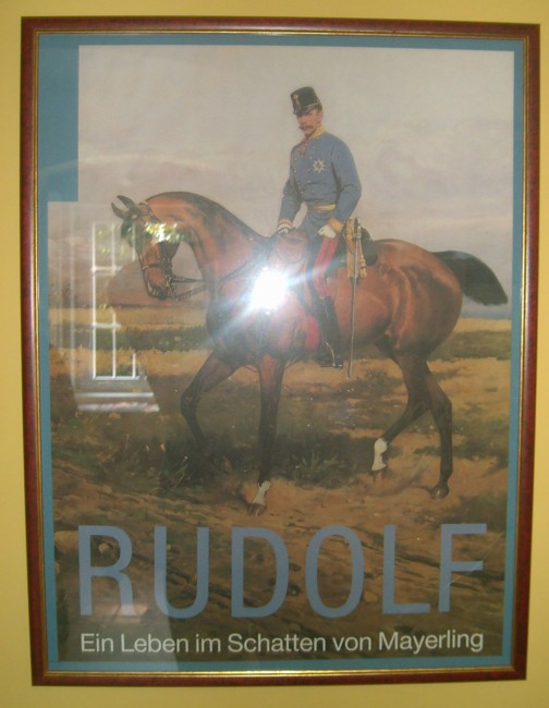 Kronprinz Rudolf am Pferd