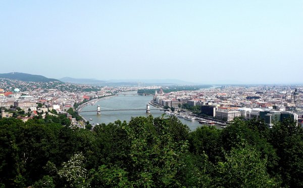 Budapest - Blick vom Gellertberg