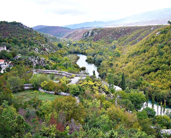 Herbst an der Cetina