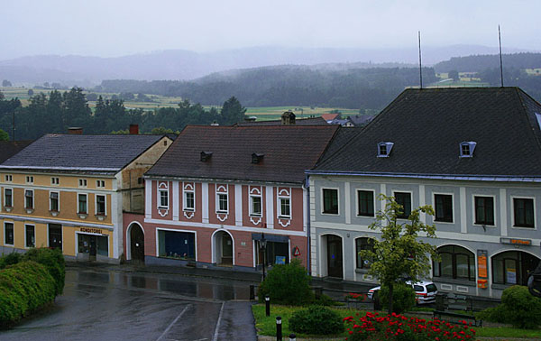 Altstadt im Regen