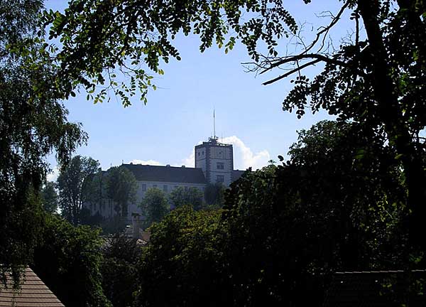 Blick zum Schloss Weitra