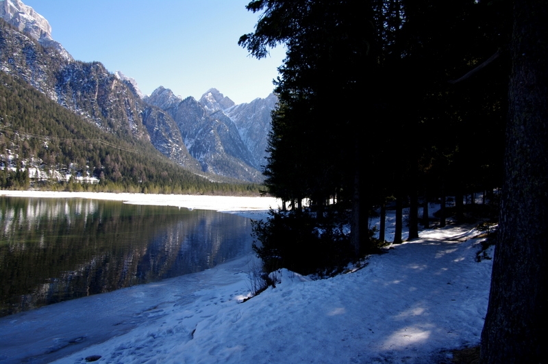 Toblacher See Pustertal/ Südtirol