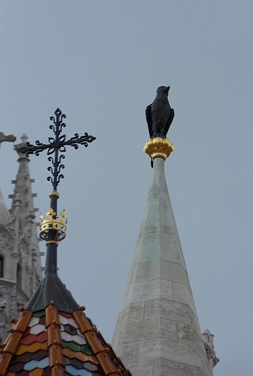 H:Budapest>Burgberg>Matthiaskirche>Adler