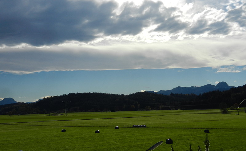 Föhn am Alpenrand