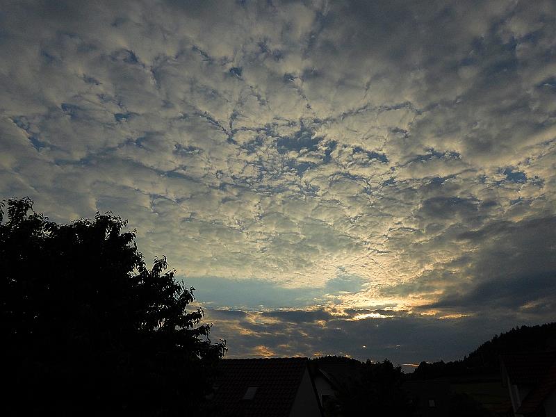 Wolkenformation