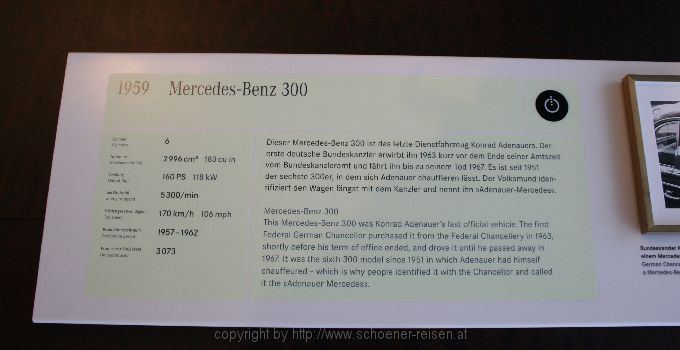 STUTTGART > Mercedes Benz Museum > M5 C4 > Adenauermercedes