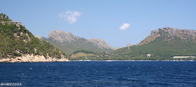 HALBINSEL FORMENTOR > Bucht Platja Formentor