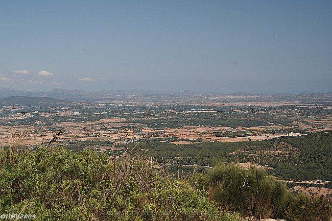 PUIG DE RANDA > Bergfahrt > Ausblick nach Nordosten