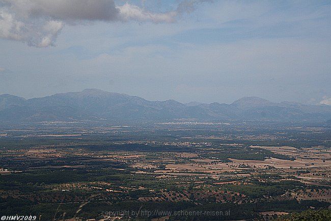 PUIG DE RANDA > Bergfahrt > Ausblick nach Norden