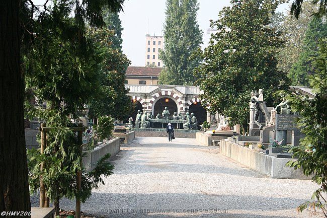 MILANO > Cimitero Monumentale (Friedhof) > Grabstätten Abendmahl