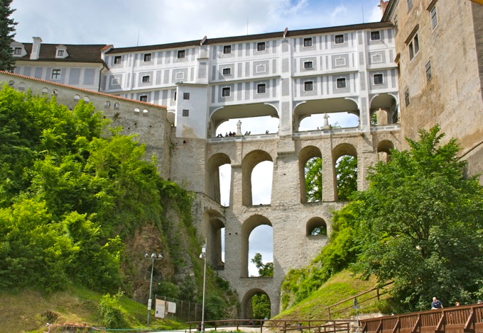 CZ: Cesky Krumlov (Okres Cesky Krumlov) > Nepomuk auf  Most na Plasti 3