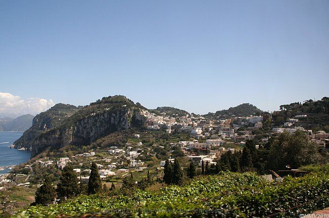 ANACAPRI-CAPRI > Bergrückfahrt nach Capri