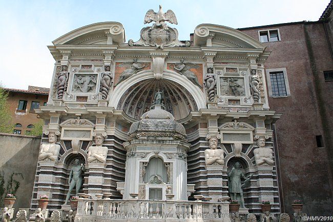 TIVOLI > Villa d'Este > Park > 17 - Brunnen der Wasserorgel