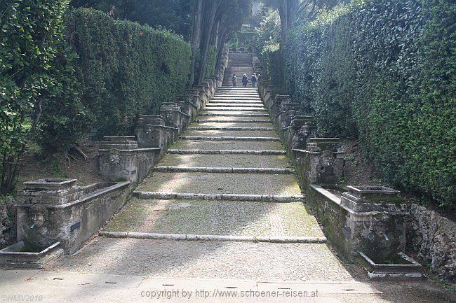 TIVOLI > Villa d'Este > Park > 31 - Wassertreppe