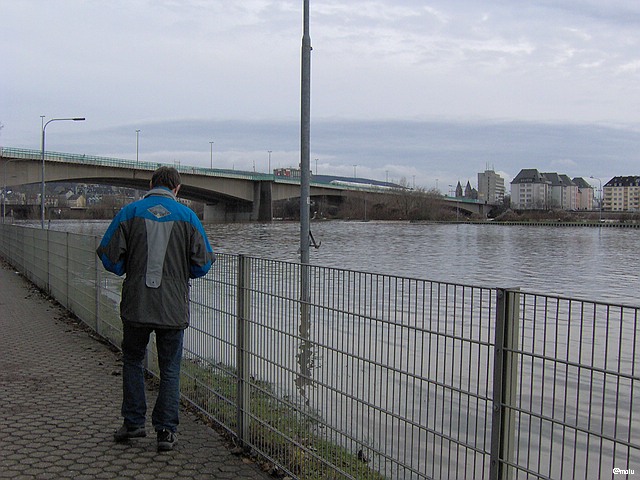 Fußweg Richtung Europabrücke