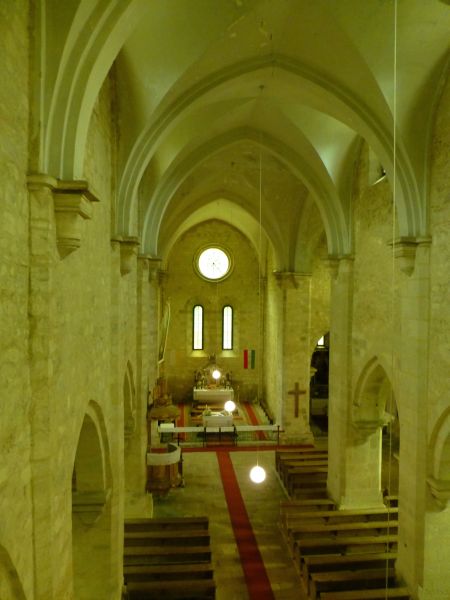 H:Bélapátfalva>Abteikirche>Blick von der Orgelempore