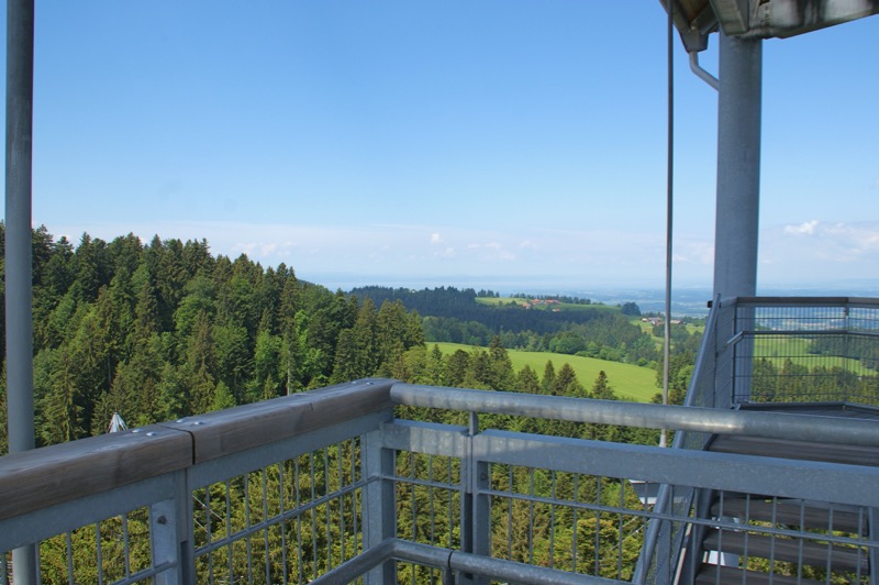 Scheidegg >Skywalk Blick Richt. Bodensee