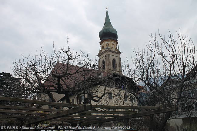 SANKT PAULS > Dom auf dem Lande oder Pfarrkirche St. Pauli Bekehrung