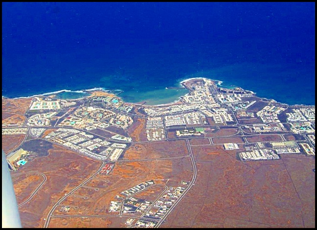 Lanzarote > Anflug