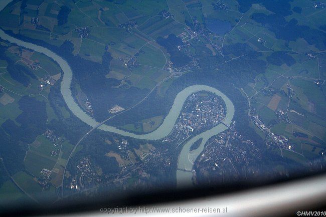 WASSERBURG AM INN > Flug Stuttgart-Graz