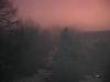 BÖBLINGEN-RAUHER KAPF > Waldsiedlung - aufziehender Nebel beim Sonnenuntergang