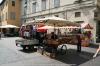 LUCCA > Piazza degli Scalpellini > Marktstände