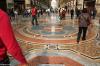 MILANO > Galleria Vittorio Emanuele II > Kreuzung Mosaikfußboden