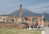 MONTE SOMMA-VESÚVIO > Blick vom Forum in Pompeji