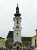 A:Freistadt>Katharinenmünster vom Hauptplatz aus