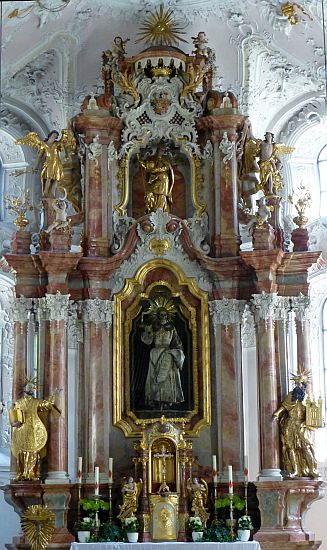 Achensee>Eben>Pfarrkirche>Altar