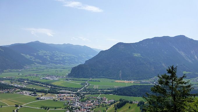 Achensee>Kanzelkehre>Eingang zum Zillertal