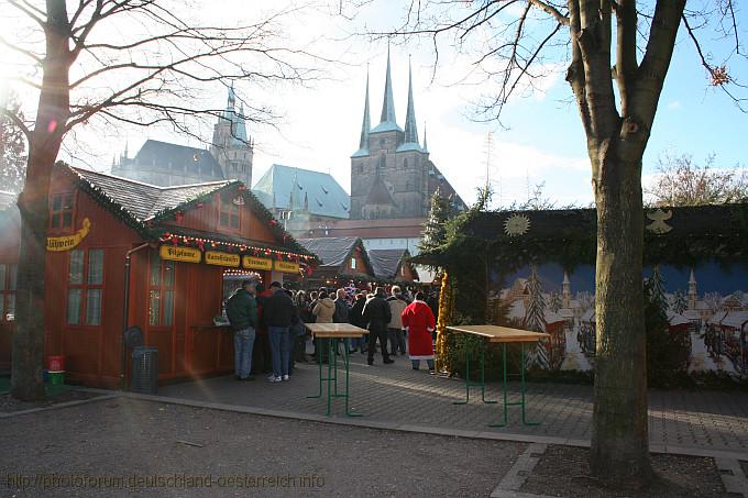 ERFURT > Domplatz > Weihnachtsmarkt am 26.11.2005