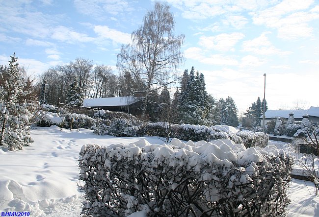 BÖBLINGEN-RAUHER KAPF > Waldsiedlung - Schneespaziergang am 26. Dezember 2010 > Taunusstraße