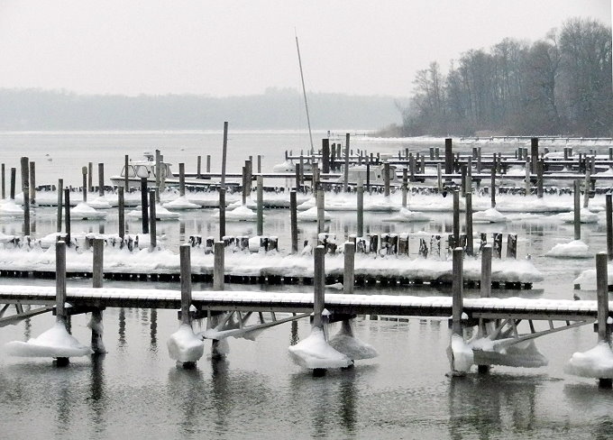 Winter 2012 am Chiemsee