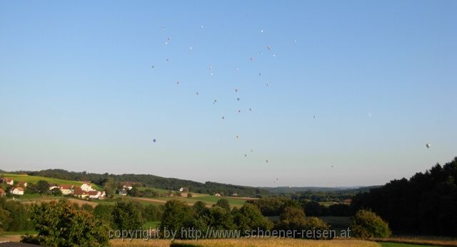 Ballonstart ín Schloss Schielleiten 3