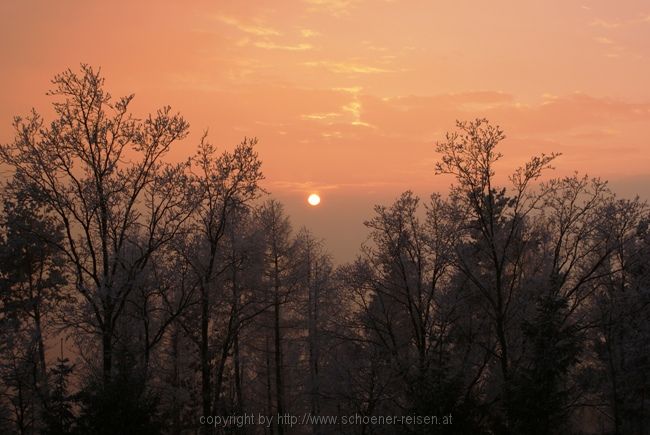 Sonnenuntergang am Pöllauberg 2