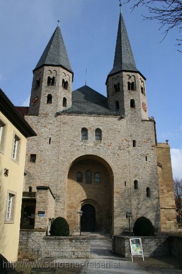 WIMPFEN IM TAL > Ritterstiftskirche Sankt Peter > Westseite