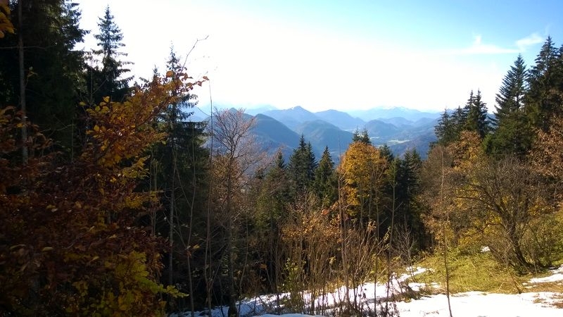 Auffahrt zur Lenggrieser Hütte