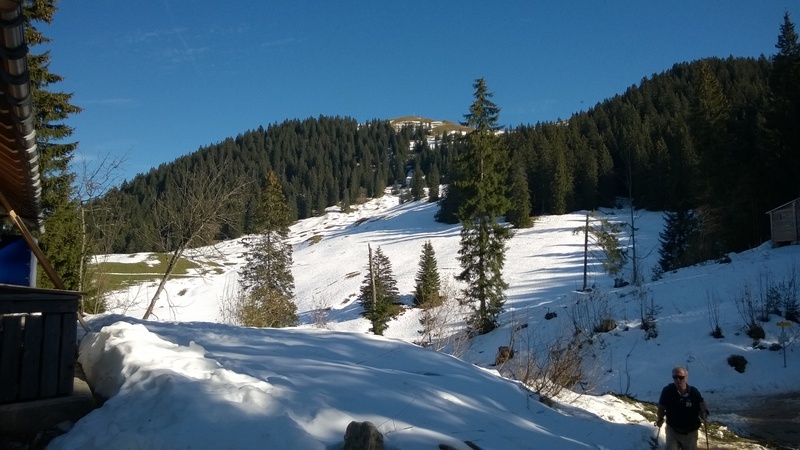 Auffahrt zur Lenggrieser Hütte