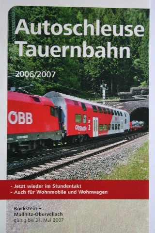 BÖCKSTEIN > Tauernschleuse > Autoverladung