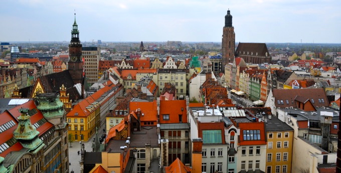 BRESLAU > Blick vom Turm d.Universität 4