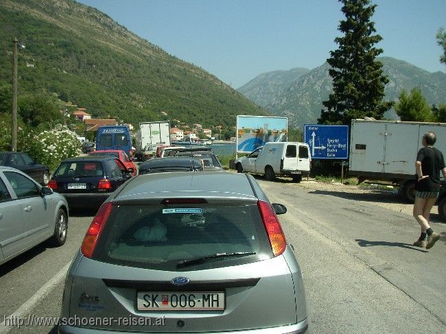 KOTOR > Bucht > Fähre