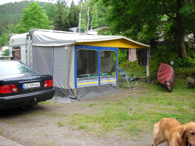 Campingplatz Ostrauer Mühle im Elbsandsteingebirge