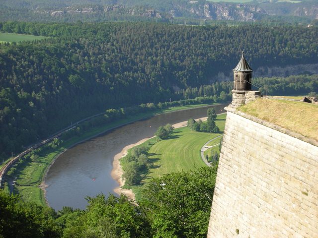 Festung Königstein Elbsandsteingebirge 8