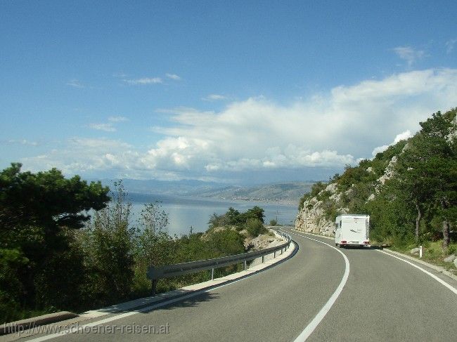 KÜSTENSTRASSE > vor Crkvenica